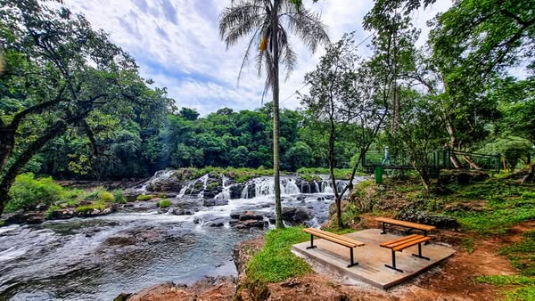 Saltos del Tabay, Jardín América
